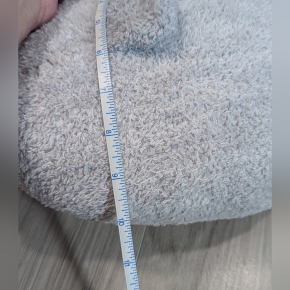 Barefoot Dreams CozyChic Buddie Fish Gray Plush Pillow Stuffed Animal - Picture 9 of 9